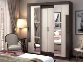 Шкаф-купе Фея Венге/Дуб белфорт в Мегионе - megion.mebel-tymen.ru | фото