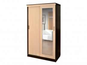 Шкаф-купе ПШ-1.2 М 1148 Венге/Дуб молочный в Мегионе - megion.mebel-tymen.ru | фото