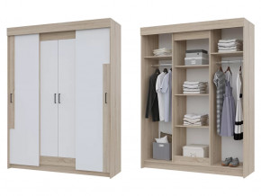 Шкаф купе Victor Сонома-Белый в Мегионе - megion.mebel-tymen.ru | фото