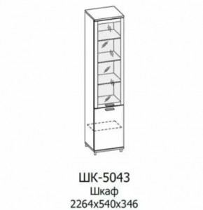 Шкаф многоцелевой ШК-5043 Грейс в Мегионе - megion.mebel-tymen.ru | фото