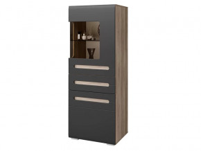Шкаф Наоми ШК-24 графит нубук в Мегионе - megion.mebel-tymen.ru | фото