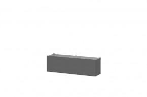 Шкаф навесной графит серый Денвер в Мегионе - megion.mebel-tymen.ru | фото