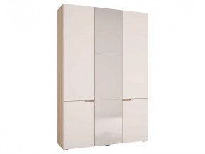 Шкаф трехстворчатый Анталия Сонома -Белый софт в Мегионе - megion.mebel-tymen.ru | фото