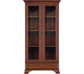 Шкаф-витрина Kentaki S320-REG2W1S Каштан в Мегионе - megion.mebel-tymen.ru | фото