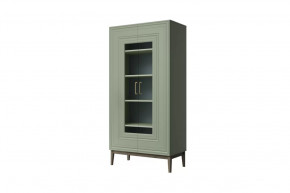 Шкаф Витрина ШР-2 Гориция Зелёный самшит в Мегионе - megion.mebel-tymen.ru | фото