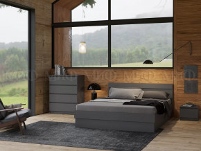 Спальный гарнитур Челси Графит в Мегионе - megion.mebel-tymen.ru | фото