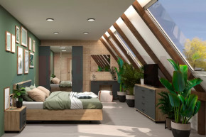 Спальный гарнитур Грейс композиция-4 в Мегионе - megion.mebel-tymen.ru | фото