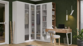 Спальный гарнитур «Порто» №5 Яблоня Беллуно, Белый в Мегионе - megion.mebel-tymen.ru | фото