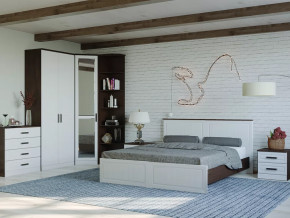 Спальный гарнитур Венеция-1 Венге/Белое дерево в Мегионе - megion.mebel-tymen.ru | фото