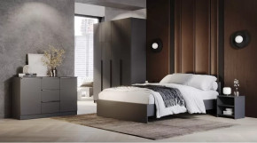 Спальный гарнитур Элегант Графит в Мегионе - megion.mebel-tymen.ru | фото