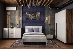 Спальня модульная Брента Жемчуг в Мегионе - megion.mebel-tymen.ru | фото