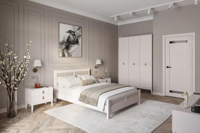 Спальня модульная Фарго льняной в Мегионе - megion.mebel-tymen.ru | фото