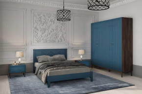 Спальня модульная Гориция Таксус / Лак Сапфировый в Мегионе - megion.mebel-tymen.ru | фото