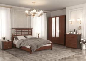Спальня модульная Кантри Орех в Мегионе - megion.mebel-tymen.ru | фото