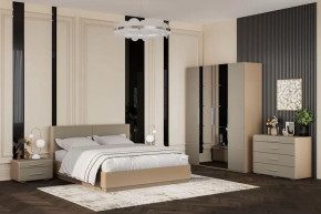 Спальня модульная Вива Мокко Глянец в Мегионе - megion.mebel-tymen.ru | фото