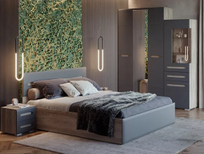 Спальня Наоми графит нубук в Мегионе - megion.mebel-tymen.ru | фото