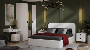 Спальня «Тиффани» Белый Жемчуг, Белый софт в Мегионе - megion.mebel-tymen.ru | фото