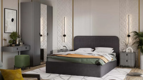 Спальня «Тиффани» Серый графит, Графит матовый в Мегионе - megion.mebel-tymen.ru | фото