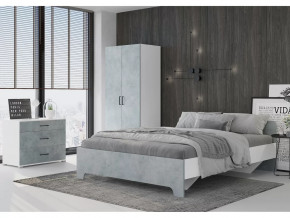 Спальня Victor Белый-бетон в Мегионе - megion.mebel-tymen.ru | фото