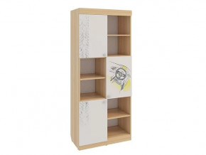 Стеллаж Форсаж дуб сонома/белый в Мегионе - megion.mebel-tymen.ru | фото