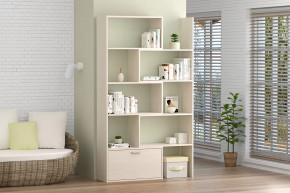 Стеллаж раздвижной, 718/1300 мм бодега белая Диал в Мегионе - megion.mebel-tymen.ru | фото