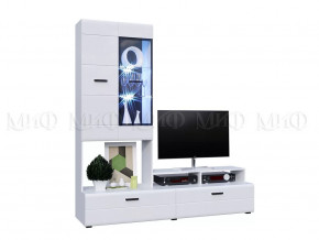 Стенка центр Нэнси New МДФ в Мегионе - megion.mebel-tymen.ru | фото