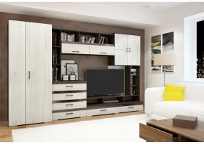 Стенка Коста Венге/ крафт белый (прованс) в Мегионе - megion.mebel-tymen.ru | фото