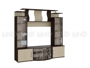 Стенка Виста Дуб беленый/Венге в Мегионе - megion.mebel-tymen.ru | фото