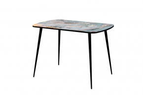 Стол Бостон Лайт 2, фотопечать Версаль/опоры черные в Мегионе - megion.mebel-tymen.ru | фото