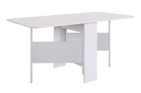 Стол-книжка раскладной Мечта 2 (белое дерево/белое дерево) в Мегионе - megion.mebel-tymen.ru | фото