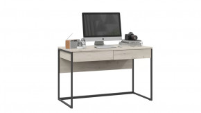 Стол компьютерный «Лофт» тип 2 Черный/Дуб крафт белый в Мегионе - megion.mebel-tymen.ru | фото