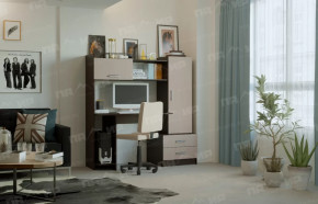 Стол компьютерный "ПКС-7" венге/дуб белфорт в Мегионе - megion.mebel-tymen.ru | фото