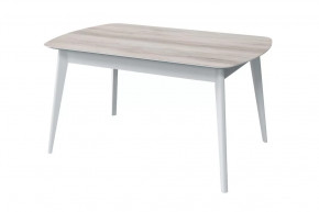 Стол обеденный Прайм, бора бора/белый в Мегионе - megion.mebel-tymen.ru | фото