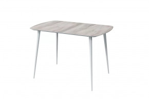 Стол обеденный Прайм Лайт, Бора бора/белый в Мегионе - megion.mebel-tymen.ru | фото