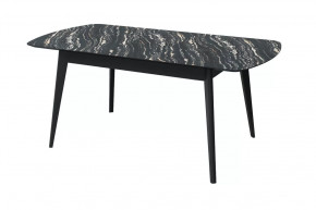 Стол обеденный Прайм раздвижной, луанда/черный в Мегионе - megion.mebel-tymen.ru | фото