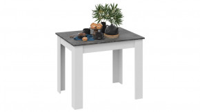 Стол обеденный «Промо» тип 1 Белый/Ателье темный в Мегионе - megion.mebel-tymen.ru | фото