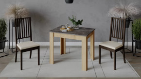 Стол обеденный «Промо» тип 1 Дуб Крафт золотой/Ателье темное в Мегионе - megion.mebel-tymen.ru | фото