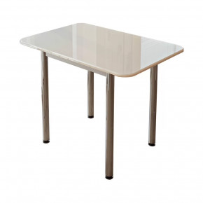 Стол обеденный с принтом белый глянец в Мегионе - megion.mebel-tymen.ru | фото