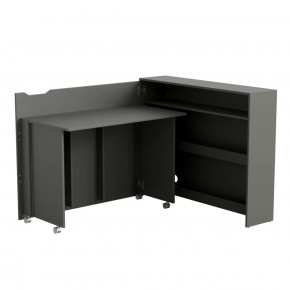 Стол письменный Графит Luis НК-мебель в Мегионе - megion.mebel-tymen.ru | фото