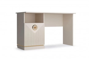 Стол письменный "Капри" Сатин/Сатин в Мегионе - megion.mebel-tymen.ru | фото