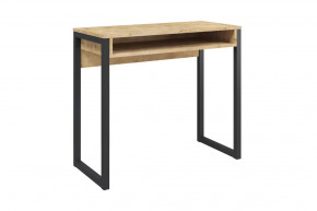 Стол письменный Леонардо, дуб бунратти/черный в Мегионе - megion.mebel-tymen.ru | фото