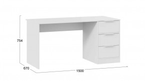 Стол письменный «Марли» Тип 2 Белый в Мегионе - megion.mebel-tymen.ru | фото