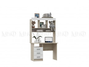 Стол письменный Мартина ЛДСП с надстройкой в Мегионе - megion.mebel-tymen.ru | фото