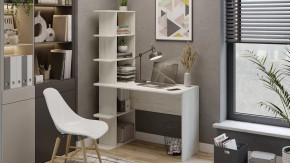 Стол письменный тип 4 Дуб крафт белый в Мегионе - megion.mebel-tymen.ru | фото