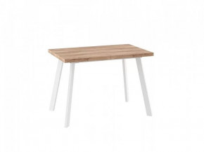 Стол раздвижной Borg-110, дуб каньон/белый в Мегионе - megion.mebel-tymen.ru | фото