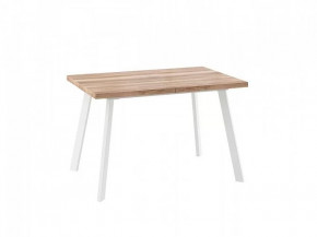 Стол раздвижной Borg-120, дуб каньон/белый в Мегионе - megion.mebel-tymen.ru | фото