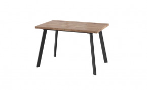 Стол раздвижной Borg-120, дуб велингтон/черный в Мегионе - megion.mebel-tymen.ru | фото