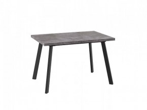 Стол раздвижной Borg-120, дымчатая керамика/черный в Мегионе - megion.mebel-tymen.ru | фото