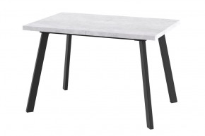 Стол раздвижной Borg-140, серый сланец/черный в Мегионе - megion.mebel-tymen.ru | фото