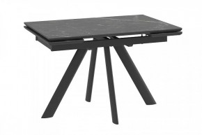 Стол раздвижной Jack-120, stone black st cer/черный в Мегионе - megion.mebel-tymen.ru | фото